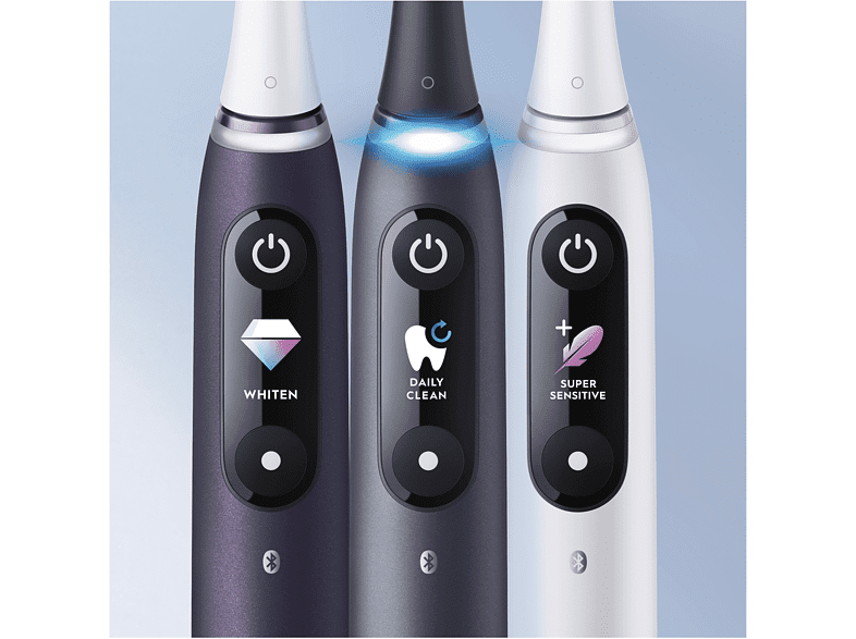 Cepillo Eléctrico - Oral-B, iO 8s  Recargable Con Tecnología De Braun, 1 Mango Negro Con Diseño De Alta Gama