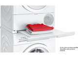 Secadora - Bosch WTR85T00ES, Bomba de calor, Independiente, 9 kg, 15 programas, Blanco