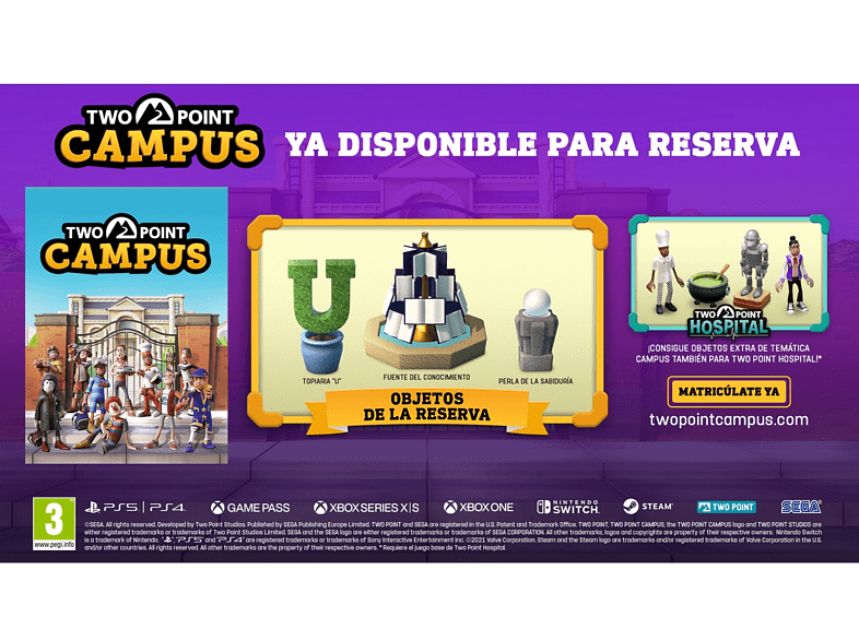 PS4 Two Point Campus Enrolment Edition