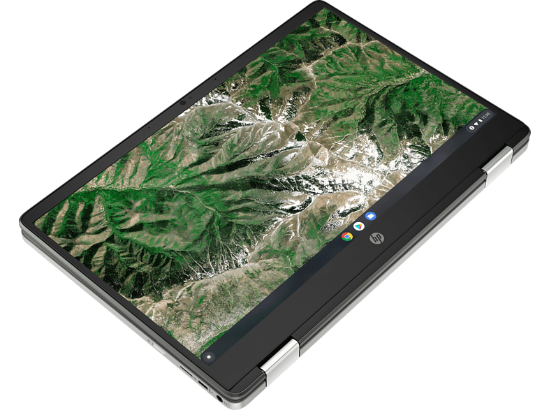 Convertible 2 en 1 - HP Chromebook 14a-ca0025ns, 14 Full HD, Intel® Celeron® N4120, 4GB RAM, 64GB eMMC, UHD 600, Chrome OS