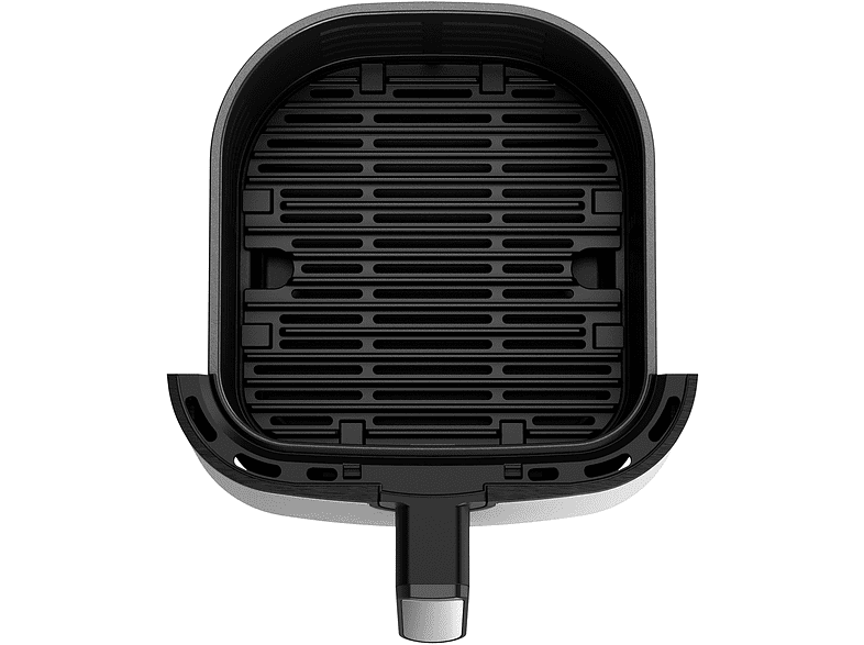 Freidora sin aceite - Moulinex Easy Fry & Grill EZ501810, 2 en 1, Grill, 1400 W, PTFE, Temporizador, Negro