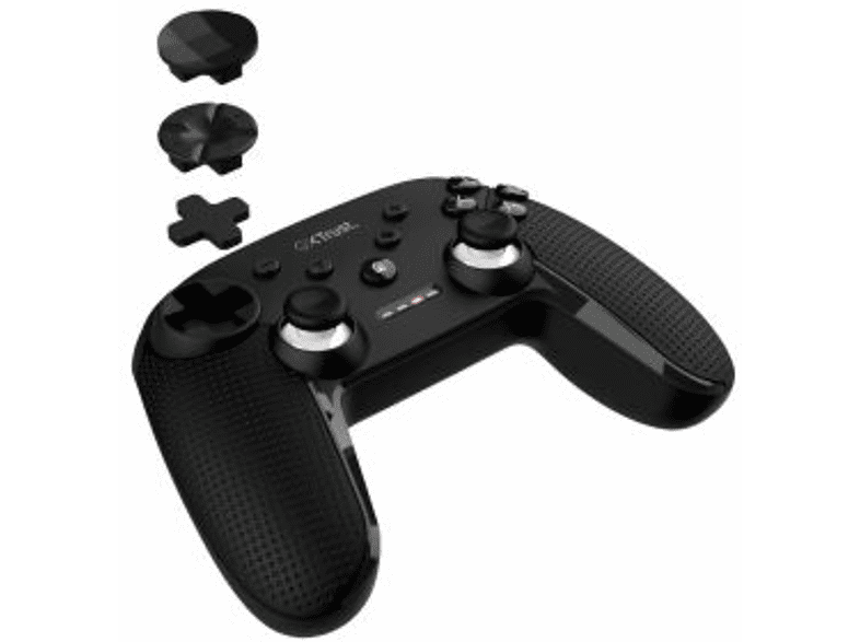 Mando - Trust GXT542 Muta Wireless, Multiplataforma, Inalámbrico, Bluetooth, USB 2.4 GHz, Negro