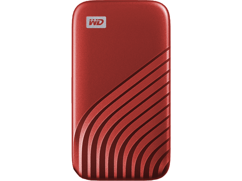 Disco duro externo 1 TB - WD WDBAGF0010BRD-WESN, Para Windows, USB 3.1, Rojo