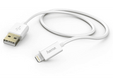 Cable Lightning a USB - Hama 00173640, 1.5m, Lightning/USB, Blanco