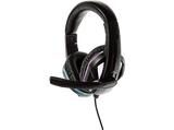 Auriculares gaming - ISY IGH-1000, Con cable, Supraaurales, Micrófono integrado, Multicolor