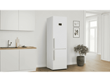 Frigorífico combi - Bosch KGN397WCT, 203 cm, No Frost, VitaFresh, Blanco