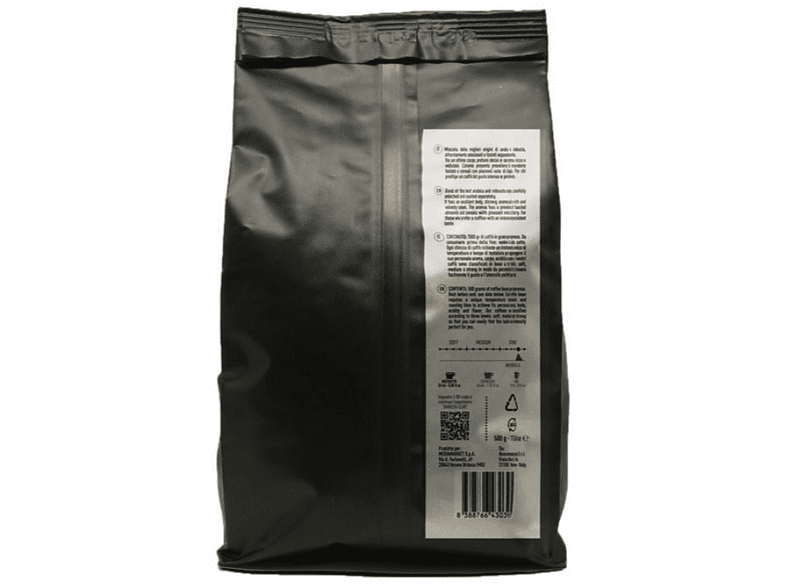Café en grano - Baristaclub Intenso, 0.5 kg, Marrón