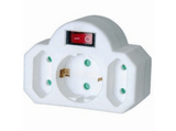 Regleta - Brennensthull 149931 Blanco 3 tomas con interruptor