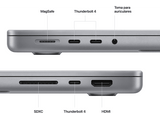 Apple MacBook Pro (2023), 14.2  Liquid Retina XDR, Chip M2 Pro, 16 GB, SSD de 1TB, macOS, Cámara FaceTime HD a 1080p, Gris espacial