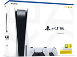 Consola - Sony PlayStation 5 Standard C (2 Mandos DualSense™ incluidos), 825 GB, 4K HD, Blanco