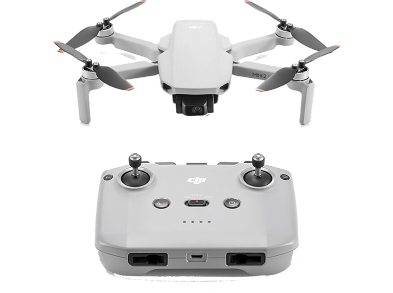 Mini Drone - DJI Mini 2 SE, Cámara integrada, Vídeo 2.7K, Hasta 10 km, Autonomía 31 min, Blanco