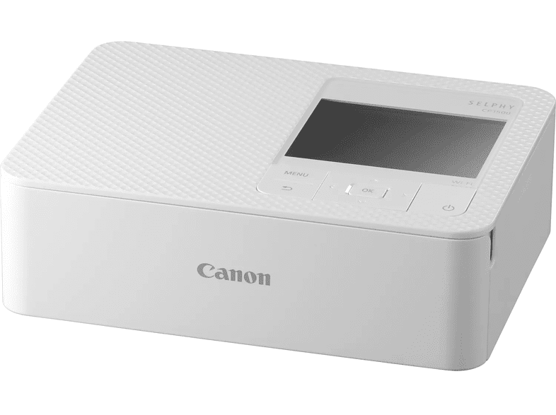 Impresora fotográfica - Canon Selphy CP1500, Inyección de tinta, 300 x 300 DPI, A color, Wifi, Blanco