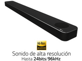 Barra de sonido - LG SP8YA, Hi-Res Audio, Dolby Atmos y DTS:X, Negro