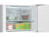 Frigorífico combi - Bosch KGN86VIEA, No Frost, Modo Eco, 186 cm, Acero inox