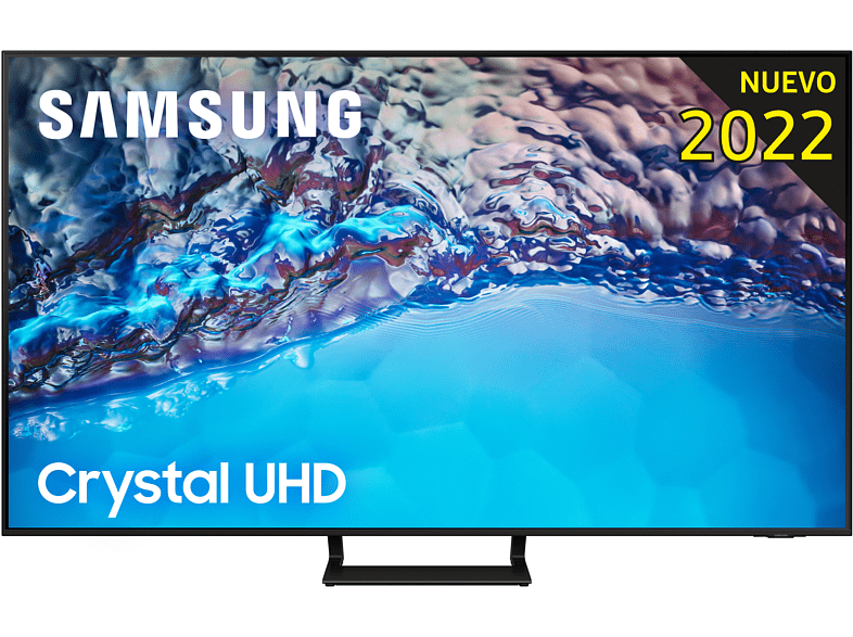 TV LED 55 - Samsung UE55BU8500KXXC, UHD 4K, Procesador Crystal 4K, Smart TV, Calibración TV incluida, Negro