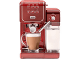 Cafetera express - Breville VCF147X Prima Latte III, 1470 W, 1.4 l, Función 2 tazas, 19 bar, Rojo