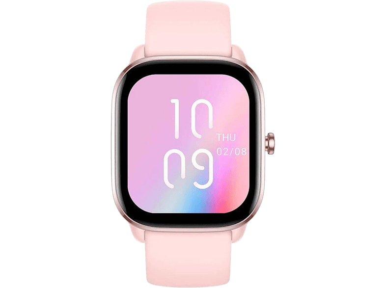 Smartwatch - Amazfit GTS 4 Mini, 1.65 FHD AMOLED, 135 - 190 mm, 5 ATM, Bluetooth 5.2, 15 días, Flamingo Pink