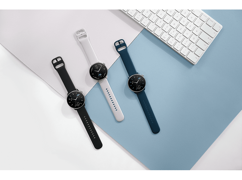 Smartwatch - Amazfit GTR Mini, 20 mm, BioTracker 3.0™, GPS, Bluetooth, AMOLED, Batería 14 días, Misty Pink