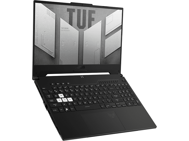 Portátil gaming - ASUS TUF Dash F15 FX517ZM-HN073, 15.6 Full HD, Intel® Core™ i7-12650H, 16GB RAM, 1 TB SSD, GeForce RTX™3060, Sin sistema operativo