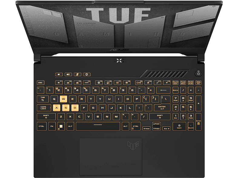 Portátil gaming - ASUS TUF FX507ZC4-HN002, 15.6 Full-HD, Intel® Core™ i7-12700H, 16GB RAM, 512GB SSD, GeForce RTX™ 3050, Sin sistema operativo