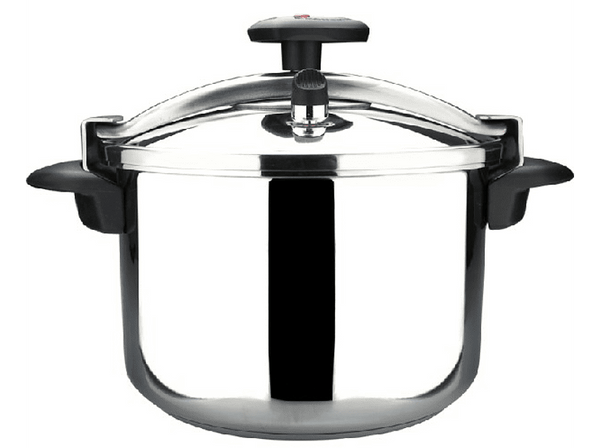 Olla a presión - Magefesa Star, Capacidad de 4 litros, 3 Sistemas de seguridad, Acero inoxidable
