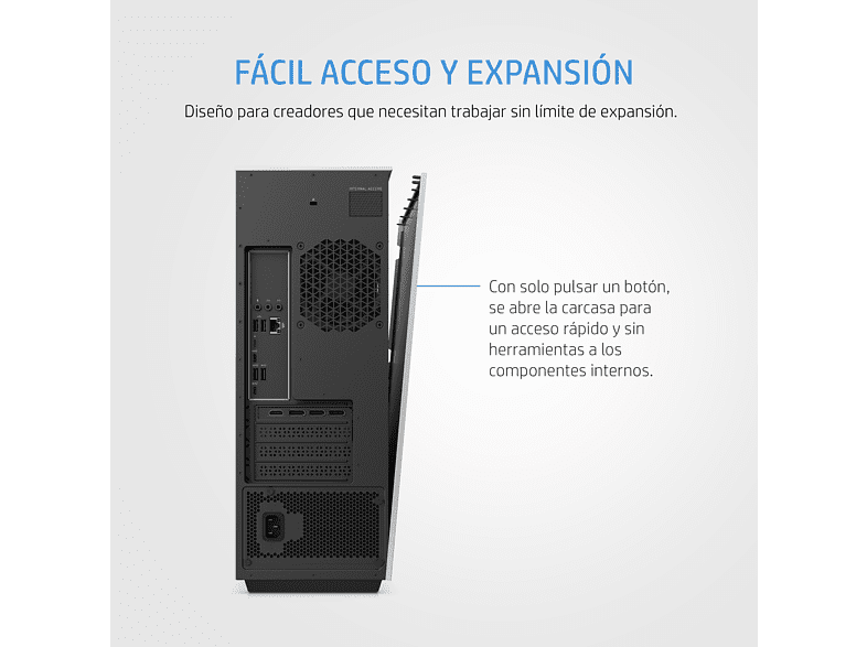 PC sobremesa - HP ENVY TE02-0017ns, Intel® Core™ i7-12700, 32GB RAM, 1TB SSD, RTX™ 3060 , W11 H, Plata