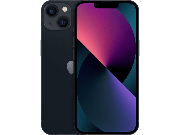 Apple iPhone 13, Medianoche, 128 GB, 5G, 6.1" OLED Super Retina XDR, Chip A15 Bionic, iOS