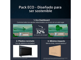 TV LED 75 - Sony BRAVIA 75X75WL, 4K HDR, Smart TV (Google TV), Google Assistant, Alexa, Siri, Bluetooth, Chromecast, Eco, Bravia Core, Marco Fino