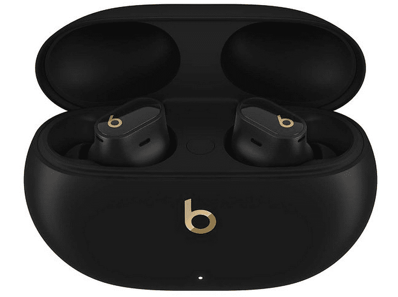 Apple Beats Studio Buds + (2023), Auriculares True Wireless, Cancelación de Ruido, Apple, Android, Negro / Oro