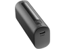 Powerbank - Cellular Line PBNEWTANK5000K, 12 W, 5000 mAh, Universal, USB - C, Tamaño mini, Negro