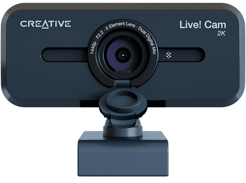 Webcam - Creative Live! Cam Sync 3, 2K, 2560x1440 px, Negro