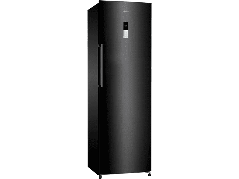 Frigorífico una puerta - Infiniton CL-18BSTL, 375 l, No Frost, Digital Inverter, 40 dB, 185 cm, A++, Negro