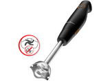 Batidora de mano - Moulinex Eco Respect DD46E810, 600 W, 0.8 l, 2 Velocidades, 4 cuchillas Powelix, Negro