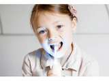 Cepillo eléctrico - InnoGIO GIO-450PINK, Para niños, Sónico, Función de memoria, IPX7, Luces de colores, Rosa