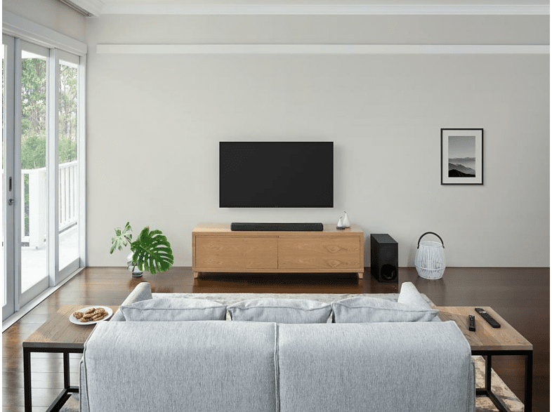 Barra de sonido - Sony HT-G700, 7.1.2ch, Bluetooth, Subwoofer Inalámbrico, 400 W, Dolby Atmos, Negro