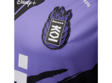 Camiseta - Kelme KOI, Poliéster, Diseño oficial, Talla XL, Negro y Lila