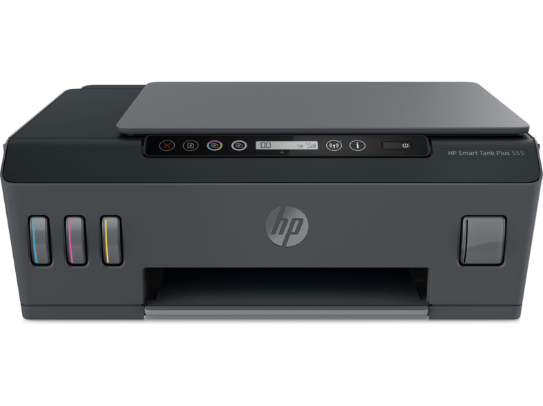Impresora Multifunción - HP Smart Tank Plus 555, Imprime, copia y escanea, Bluetooth®, Negro