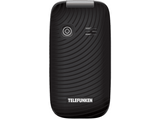 Móvil - Telefunken S560, Para mayores, Bluetooth 3.0, 2.8, 64 MB, Negro