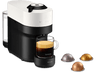 Cafetera de cápsulas - Nespresso® Krups Vertuo Pop XN920110, 1500 W,  0.56 L, Tecnología Centrifusion, Wi-Fi, Coconut White