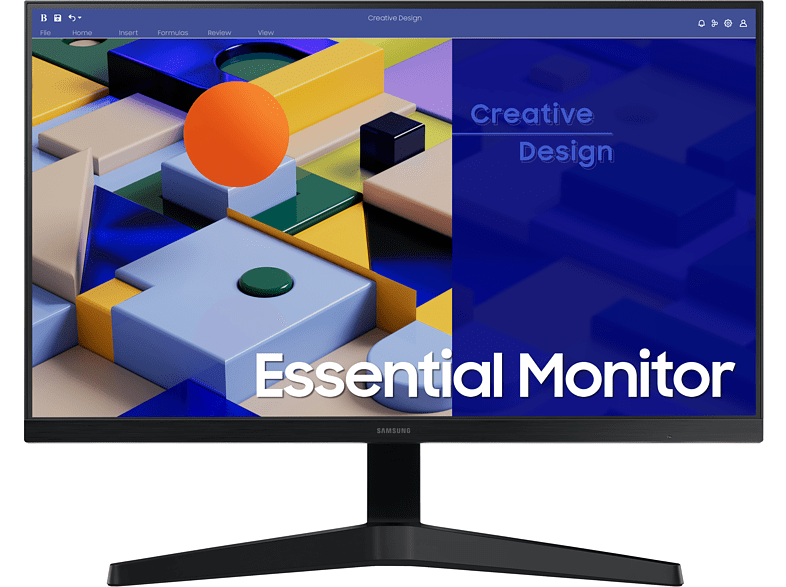 Monitor - Samsung Monitor Essential  LS27C310EAUXEN, 27, Full-HD, 5 ms, 75Hz, Negro