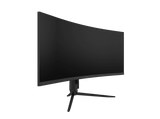 Monitor gaming - PEAQ PMO G340-CWQK, Curvado, 34 , UWQHD, 1 ms, 144 Hz, DP 1.4/ HDMI 2.0/ USB-C, Negro