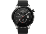Smartwatch - Amazfit GTR 4, AMOLED 1.43, 22 mm, Carcasa de Aleación de Aluminio, Superspeed Black