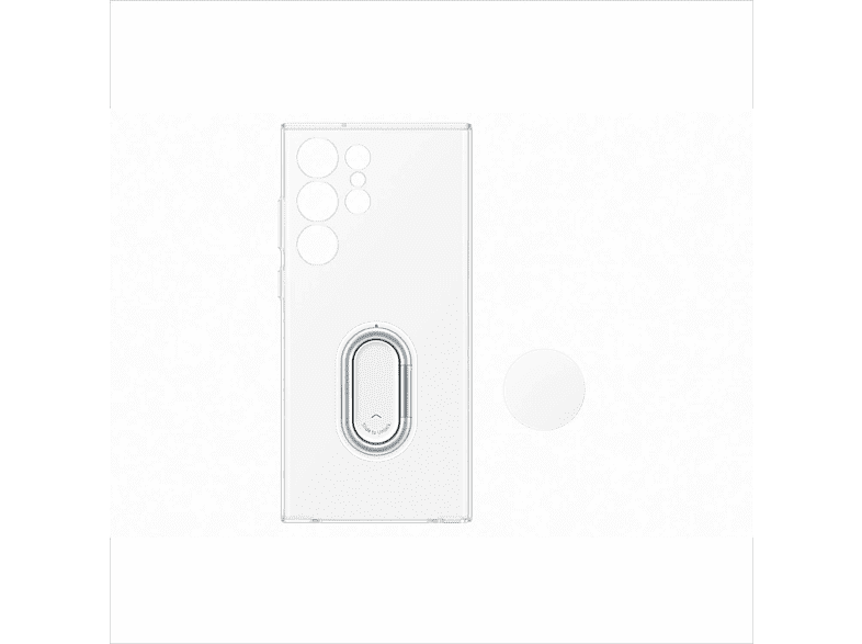 Funda - Samsung, Para Samsung Galaxy S23 Ultra 5G, Trasera, Con Soporte, Transparente