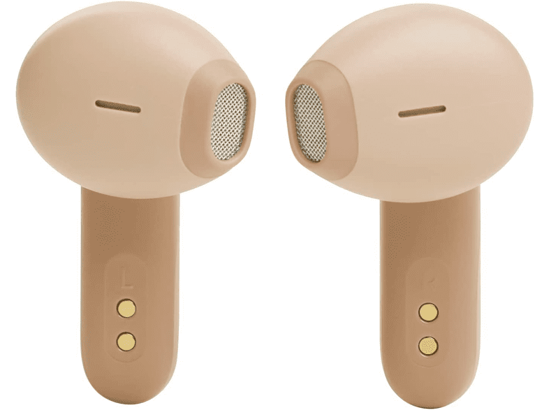 Auriculares True Wireless - JBL Wave Flex, Autonomía 32 h, Resistencia Agua IP54, Beige