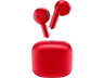 Auriculares True Wireless - Music Sound BTMSTWSSWAGUR, De cápsula, Bluetooth,  Autonomía de hasta 20 h, Rojo