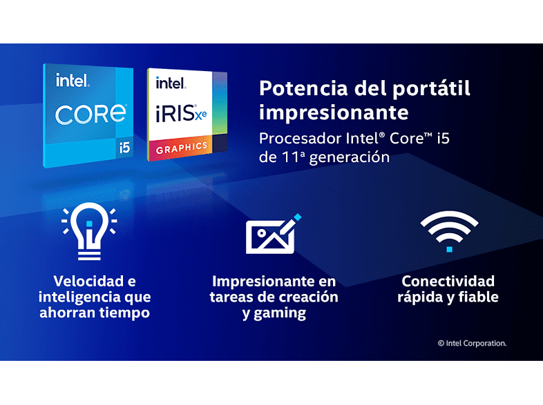 Portátil - Lenovo IdeaPad 5 14ITL05, 14 Full HD, Intel® Core™ i5-1135G7, 16GB RAM, 512GB SSD, Iris® Xe Graphics, Windows 11 Home