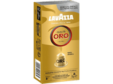 Cápsulas monodosis - Lavazza Qualitá Oro, 10 cápsulas, Compatibles con el sistema Nespresso, Oro