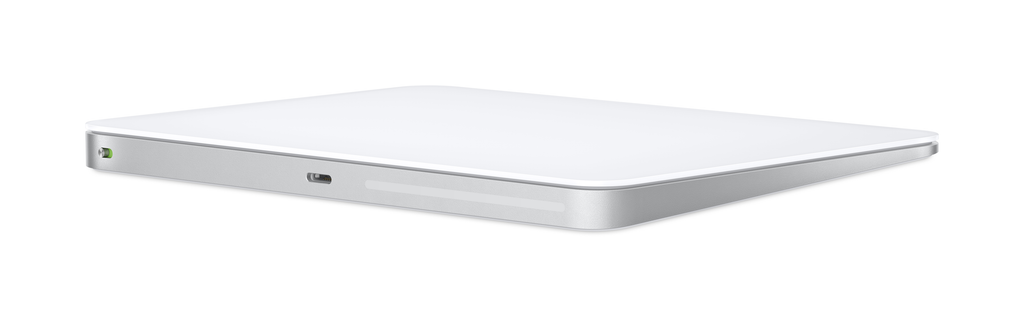 Apple Magic Trackpad - Trackpad Apple MK2D3Z/A, Inalámbrico, Multi‑Touch, tecnología Force Touch, Blanco