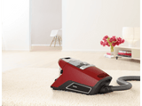 Aspirador sin bolsa - Miele Blizzard CX, 890 W, 2 l, Autolimpieza, 100 km/h,  Rojo