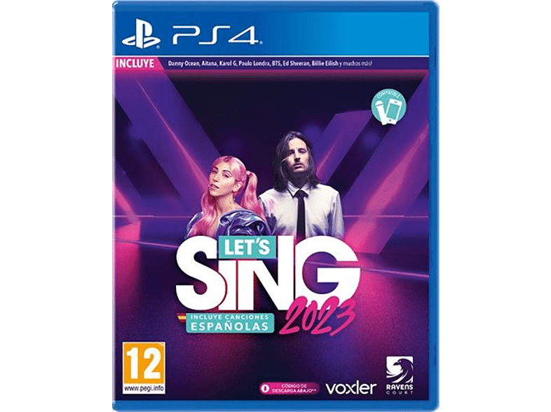 PS4 Let's Sing 2023 (Incluye canciones españolas)